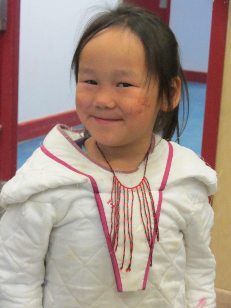Young Inuit girl