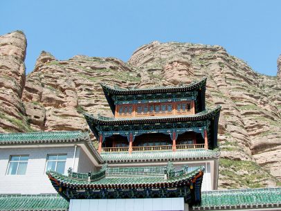 A Bingling Monastery in Langzhou