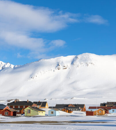 Ny Alesund in Svalbard is the most northerly civilian settlement in the world