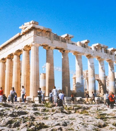 Acropolis in Athens, Greece