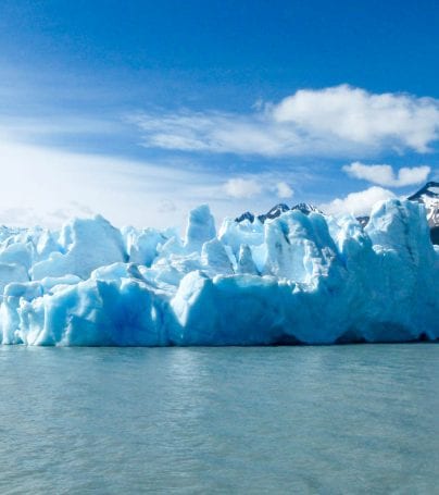 Patagonia glacier in Chile
