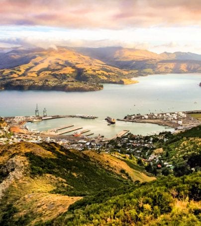 Lyttelton Harbour, Christchurch, New Zealand