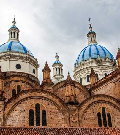 Cathedral in Cuenca, Ecuador