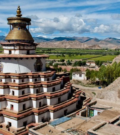 Temple in Gyantse, Tibet