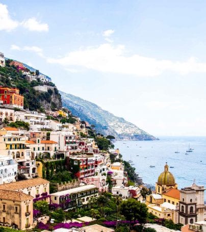 Hillside town of Positano, Italy