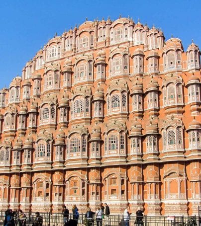 Large building in Jaipur, India