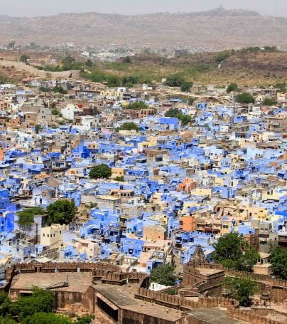 Aerial view of Jodhpur, India