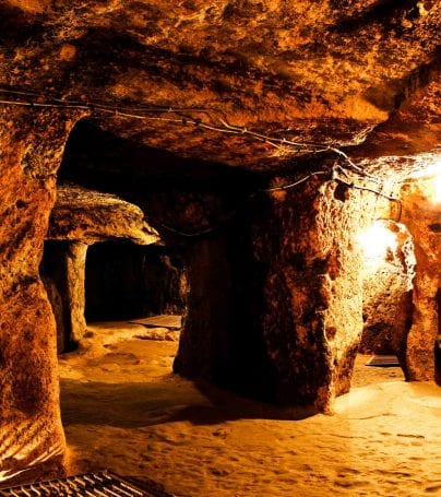 Kaymakli Underground City in Turkey