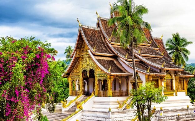 Wat Xieng Thong temple in Luang Prabang, Laos