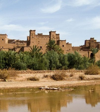 Ouarzazate in Morocco