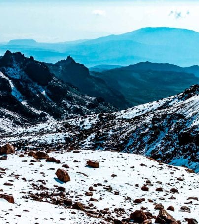 Mount Kenya landscape