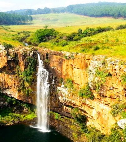 Waterfall in Mpumalanga province, South Africa