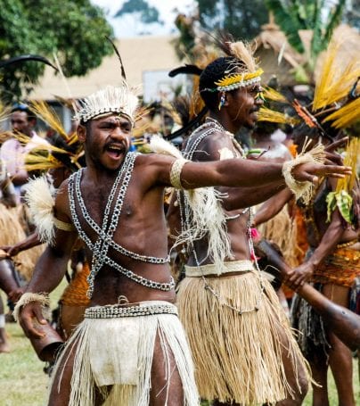 The Goroka show in Papua New Guinea