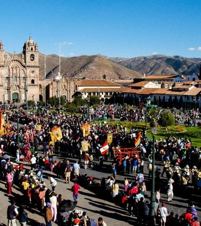 Festival in Cusco, Peru