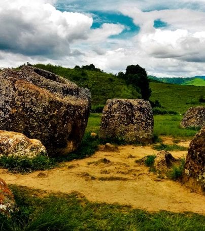 Plain of Jars in Laos