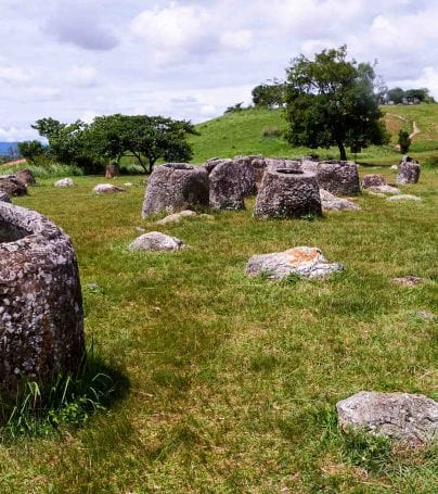 Plain of Jars in Phonsavan, Laos