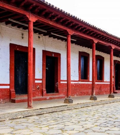 Plaza in Tzintzuntzan, Morocco