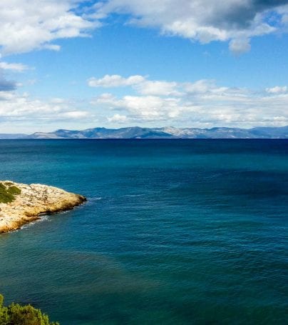 Coast of Rafina, Greece