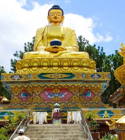 Statues at Swayambhunath, Nepal