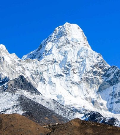 Tengboche peak in Nepal