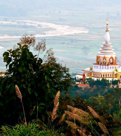 Wat Thaton temple in the Chiang Mai province of Thailand