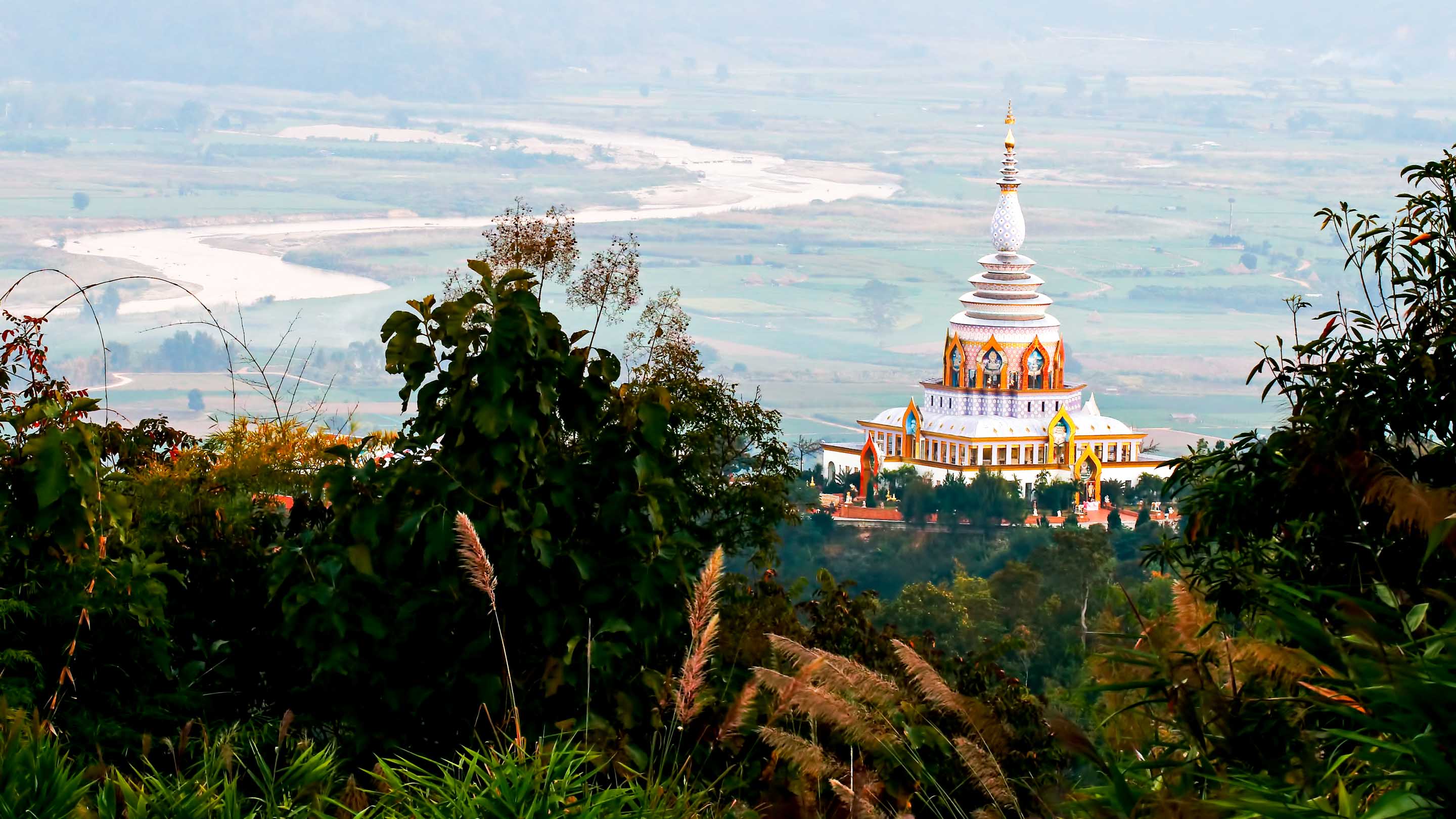 Wat Thaton temple in the Chiang Mai province of Thailand