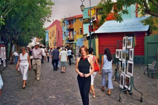 The colors of La Boca are the most vibrant in all of Buenos Aires.