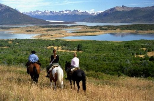 Horseback ride amidst breathtaking scenery.