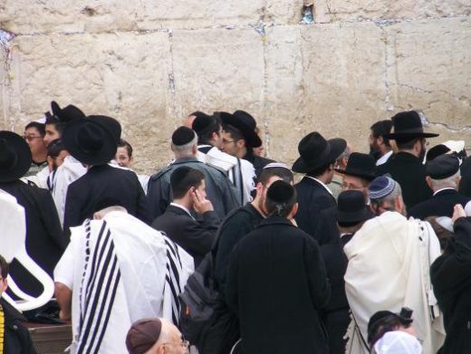 The Wailing Wall in Jerusalem