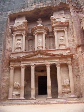 The iconic Treasury at Petra