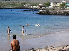 Disembark the Evolution at Puerto Baquerizo Moreno