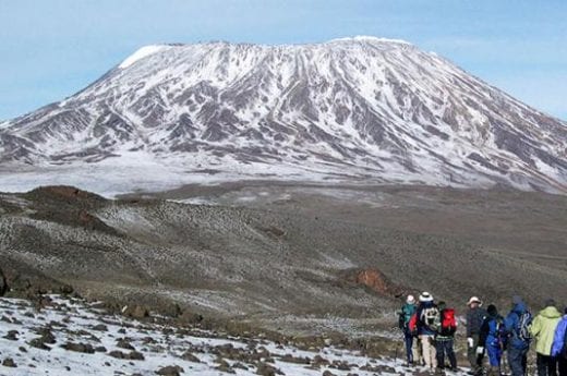 Head to Kilimanjaro