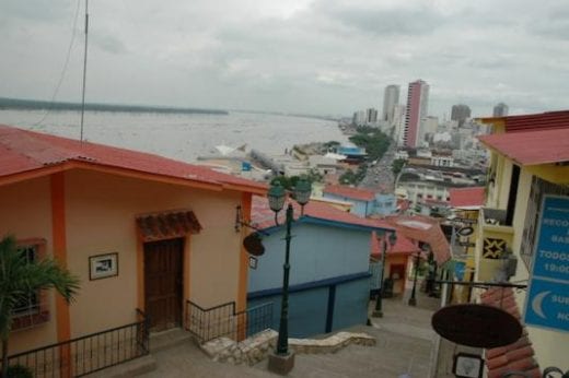 Guayaquil is a very colorful coastal city