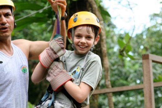 Ziplining adventure in Costa Rica