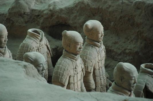 Marvel at Xian's terracotta warriors