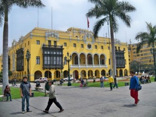 It's said that "it never rains in Lima