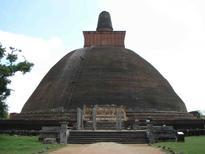 The Jetavanaramaya is a stupa located within the ancient city of Anuradhapura