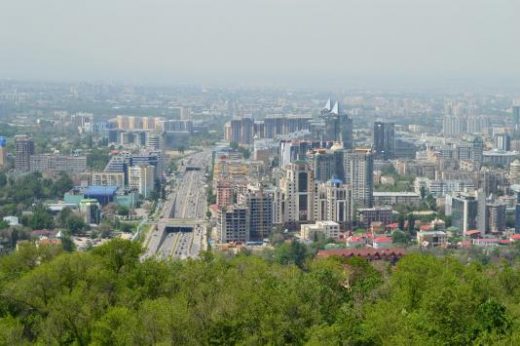 View of Almaty from Kok Tobe