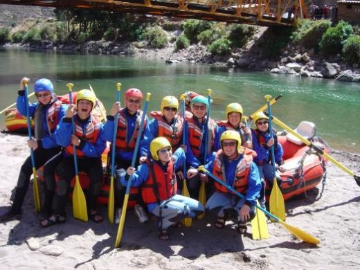 We will bond on the waters of the mighty Apurimac River