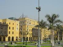Lima's City Hall is representative of the colonial architecture around the city.