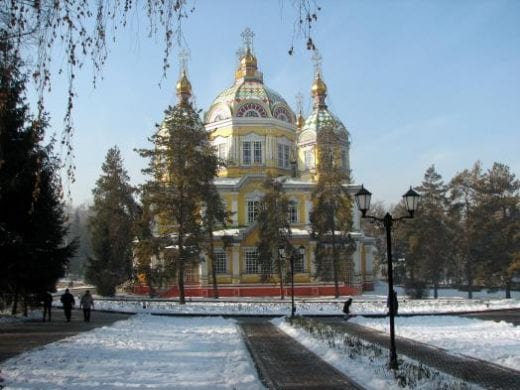 Ascension Cathedral in Almaty