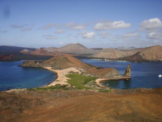 Visit the moon-like landscape of Bartolome Island