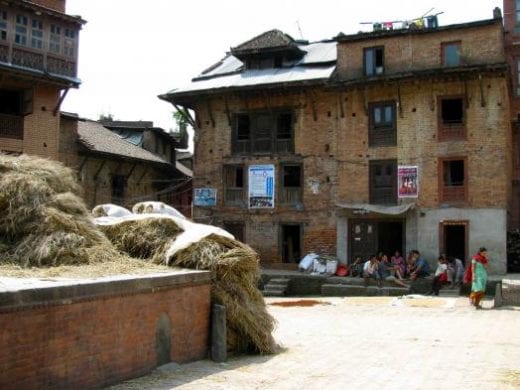 Stop at the village of Bhaktapur