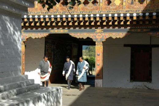 Camp at a monastery with great views