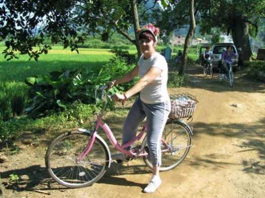 Explore Yangshuo and the nearby countryside by bicycle