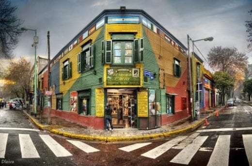 La Boca is the most iconic neighborhood of Buenos Aires