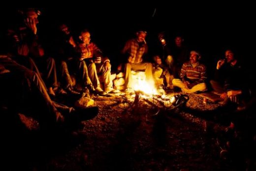 Enjoy classic campfires in the evenings