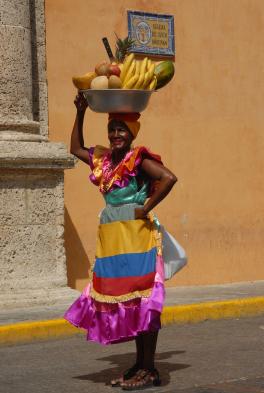 Beautiful colors of Cartagena