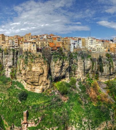 Constantine city on cliffs