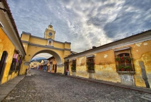 An iconic view of quiet Antigua